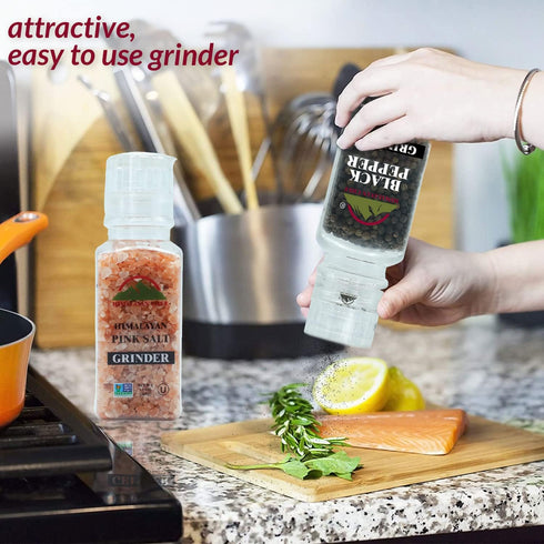 Salt and Pepper Square Grinder Set | HIMALAYAN CHEF